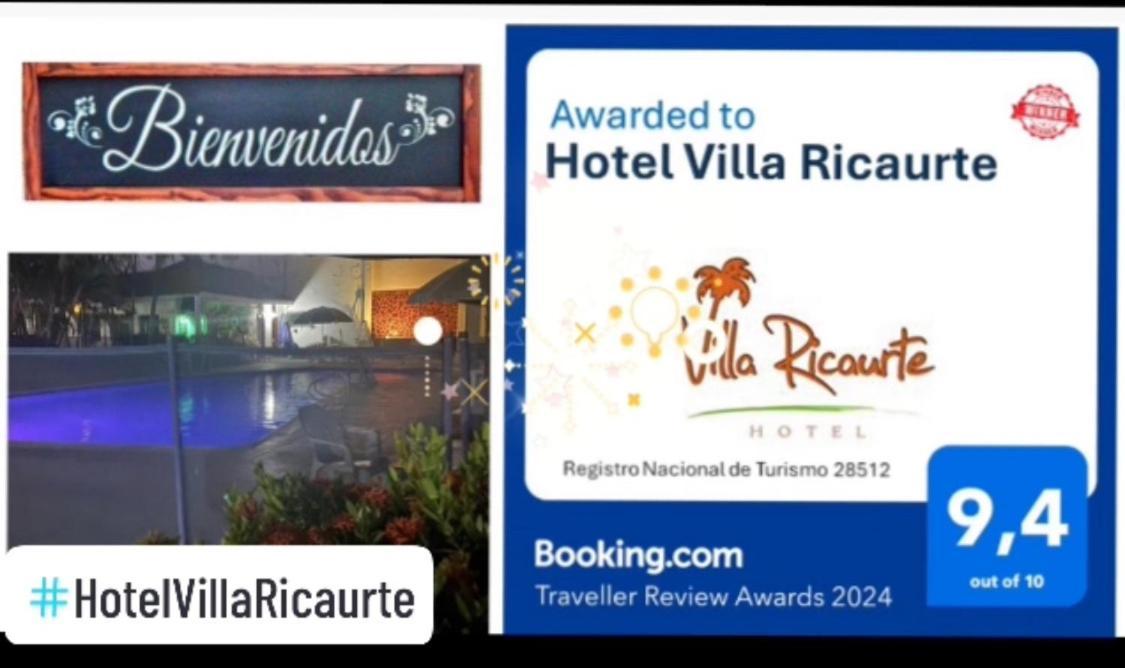 Hotel Villa Ricaurte Bagian luar foto